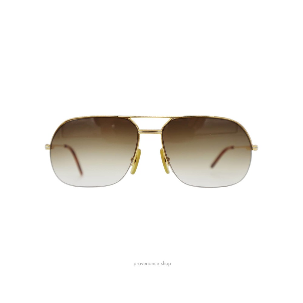 🔴 Cartier Orsay Vintage Sunglasses - Gold